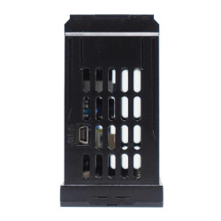 Sterownik PID Jumo Uz: 110 → 240 V AC wyjście Przekaźnik 1-wyjściowy-wyjściowy 51 x 51mm