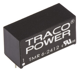 Przetwornica DC-DC, 6W, Uwe 18 → 36 V DC, Uwy 12V dc, Iwy 500mA, TRACOPOWER