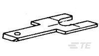 TE Connectivity TE AMP FASTON Terminals - Premier & Commercial 63747-1, 1 szt.