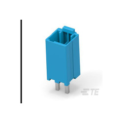 TE Connectivity 2423324-2 Header Male Unshrouded 2P Blue 4.0mm Pitch