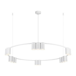 Lampa wisząca (koło) GENESIS WHITE15xGU10 ML0377 Milagro