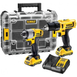 ZESTAW XR 12V DCD710 + DCF815 2*2.0AH DEWALT