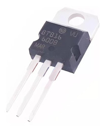 TRIAK BTB16-600 16A 600V IGT=50mA TO220