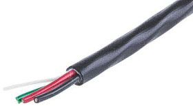 Control Cable liczba żył 3 0.35 mm² Nieekranowany Alpha Wire średnica zew 4.47mm Czarny