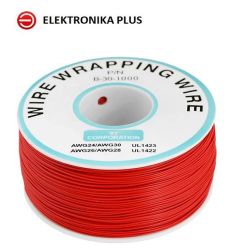 PRZEWÓD TYPU KYNAR 0,24 CZERWONY 10 METRÓW