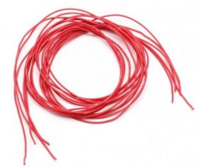 PRZEWOD SILIKONOWY 0,14MM2 CZERWO ELAST.