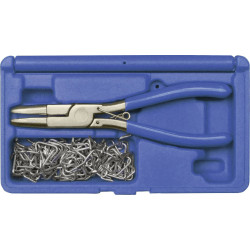 Kunzer 7PKS101 Cushion clips set 101-piece Specialist Automotive Tools