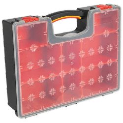 Sealey APAS3R Parts Storage Case with 8 Removable Compartments