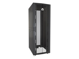 Vertiv VR Rack 3107, Stojak wolnostojący, 48U, 1360 kg, Zamek, Regulowane nóżki, Zarządzanie okablowaniem