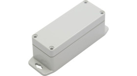 Obudowa ogólnego użytku Poliwęglan szerokość zew. 35 mm długość zew. 90 mm wys. zew. 35 mm RND IP67 Jasnoszary