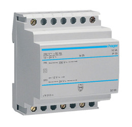 Transformator separacyjny 16VA 12 V, 16 V, 24 V, 30 V 230V 1-fazowy Prąd wyjściowy 0.67 A @ 24 V, 2.08 A @ 12 V