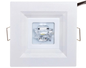 Oprawa awaryjna 1W 3h IP20 IIkl. LOVATO P jednozadaniowa LVPC/1W/C/3/SE/X/WH