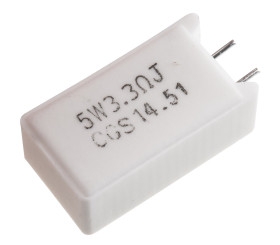 Rezystor 3.3Ω 5W ±5% ±300ppm/°C drutowy TE Connectivity