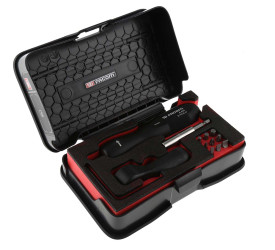 Wkrętak dynamometryczny, Pozidriv, płaski, 1/4 cala, 2 → 10Nm, Facom