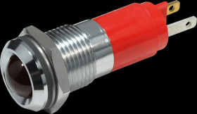 19220350 LED signal light, flashing red, 24 VDC, Ø14 mm, 100 mcd