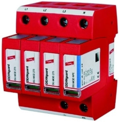 Ogranicznik przepięć C Typ 2 4P 20kA 1,5kV DEHNguard M TT 275 FM 952315