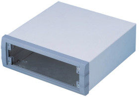 Obudowa urządzeń elektronicznych METCASE Unimet Aluminium, Szary wysokość zew: 85 mm 250 mm 260 mm IP40