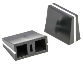 Pokrętło potencjometru oś: 4mm średnica: 11mm Plastik Czarny RS PRO