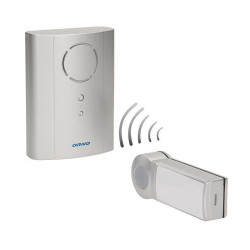 Dzwonek bezp. sieciowy EMO AC sr srebrny lear.sys. ORNO