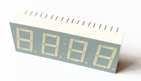 CA56-11GWA wyświetlacz LED zielony, 3-10,5mcd, osobne wyprowadzenia