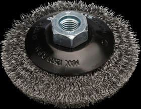 353094 Bevel brush, steel, 100 mm