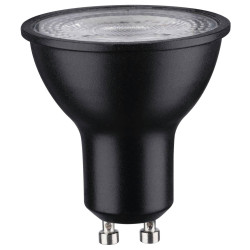 Paulmann 28751 LED GU10 7W Warm White Reflector Matt Black 1pc