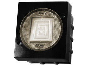 LAMBDA Wyłącznik pojedynczy czarny ŁNH-1LC/25 OSPEL