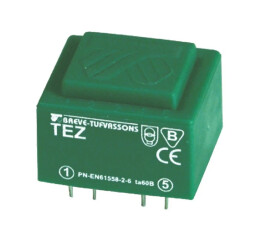 Transformator 1-fazowy TEZ 4,0/D 230/12V /do druku/ 16012-9970