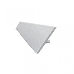 Zaślepka do profil Corner14 srebrnaPRAWA / RIGHT 1szt gen2 bez otworu