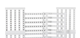 Marker Zestaw znaczników Weidmuller Listwa zaciskowa DIN