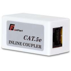 ŁĄCZNIK RJ45 GETFORT CAT.5e (beczka) RJ45-G / RJ45-G