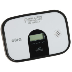 CZUJKA TLENKU WĘGLA (CZADU) Z TERMOMETREM CD-45A2/V2 EURA