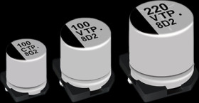 Electrolytic capacitor, 47 µF, 35 V (DC), ±20 %, SMD, Ø 6.3 mm, EEETPV470XAP