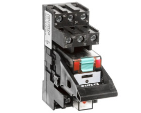 Przekaźnik przemysłowy 3P 230V AC z LED 3,5mm pinning LZS:PT3A5T30