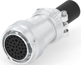 Socket, 35 pole, straight, natural, HD36-24-35SN-059