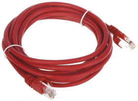 Patchcord RJ45/3.0-RED 3m
