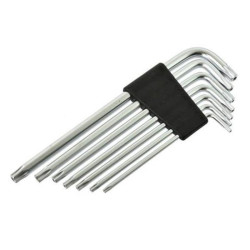 Zestaw kluczy TORX 7Cz. T10-T40 security