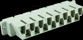 09 06 215 2811 Female multi-point connector H15, straight, 15-pin