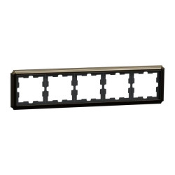 Ramka 5-krotna, Merten, D-Antique, złoty