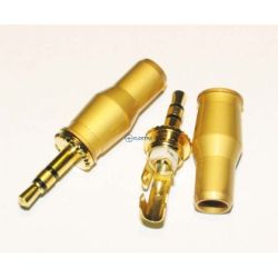 3.5 wtyk stereo perłowy VITALCO