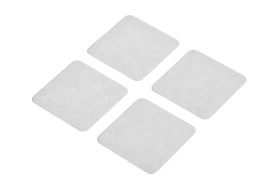 Dwustronna podkładka kwadratowa szerokość: 30mm Hi-Bond grubość: 1mm Podkładki kwadratowe samoprzylepne Przezroczysty