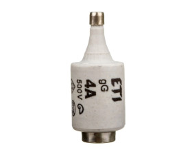 Wkładka bezpiecznikowa 4A DII gG / BiWtz 500V E27 002312402