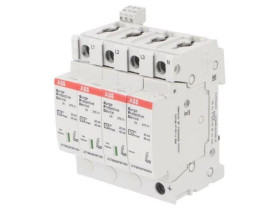 2CTB803973R0500 Ogranicznik przepięć Typ 2 Bieguny: 3+N In 8/20us: 40kA IP20