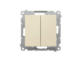 SIMON 55 Wyłącznik zwierny przycisk poczwórny szybkozłącza szampański mat TP4.01/144 KONTAKT SIMON