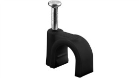 Obejma Kablowa Techdatgeneraldiametermet Mm, Czarny - Średnica 8 Mm