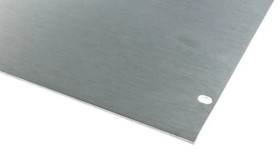 Panel przedni do szafy RACK, 6U, 482.6 x 88.1mm, kolor: Srebrny, RS PRO