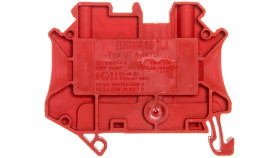 Złączka Szynowa 2-Przewodowa 4Mm2 Czerwona Ex Ut 4-Mtd Rd 3047688 /50Szt./