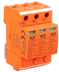 Ogranicznik przepięć PV 1000V DC Typ Typ T2 3P fotowoltaiczny