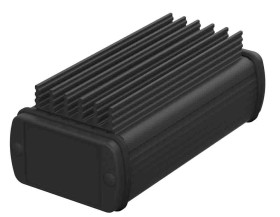 Obudowa ogólnego użytku Aluminium szerokość zew. 32 mm długość zew. 57 mm wys. zew. 32 mm Bopla IP65 Czarny