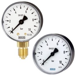 Manometr do rur sprężynowych WIKA 111.12 9083740